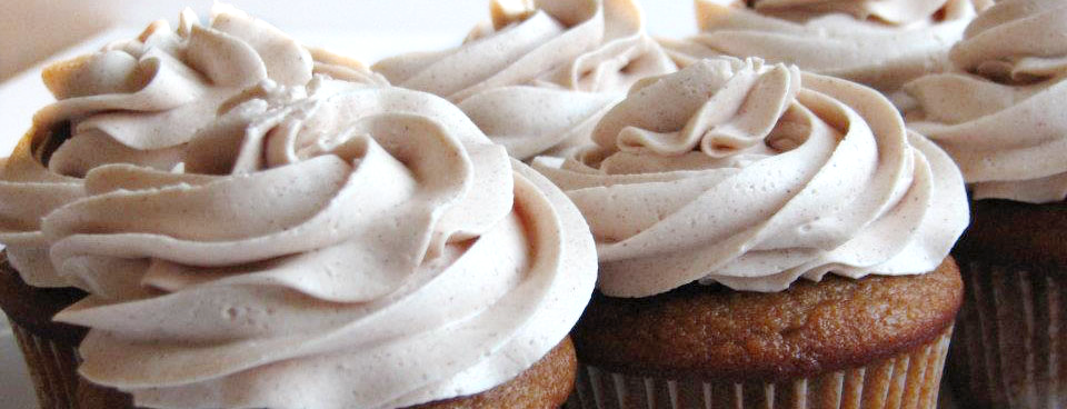 Pumpkin Brown Butter Cupcakes with Cinnamon Frosting
